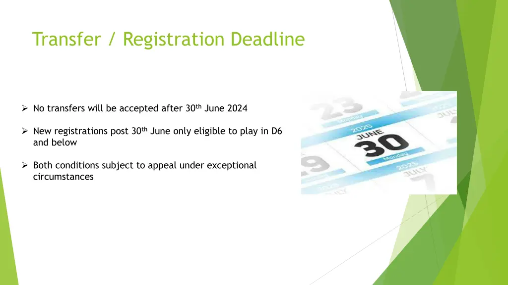transfer registration deadline
