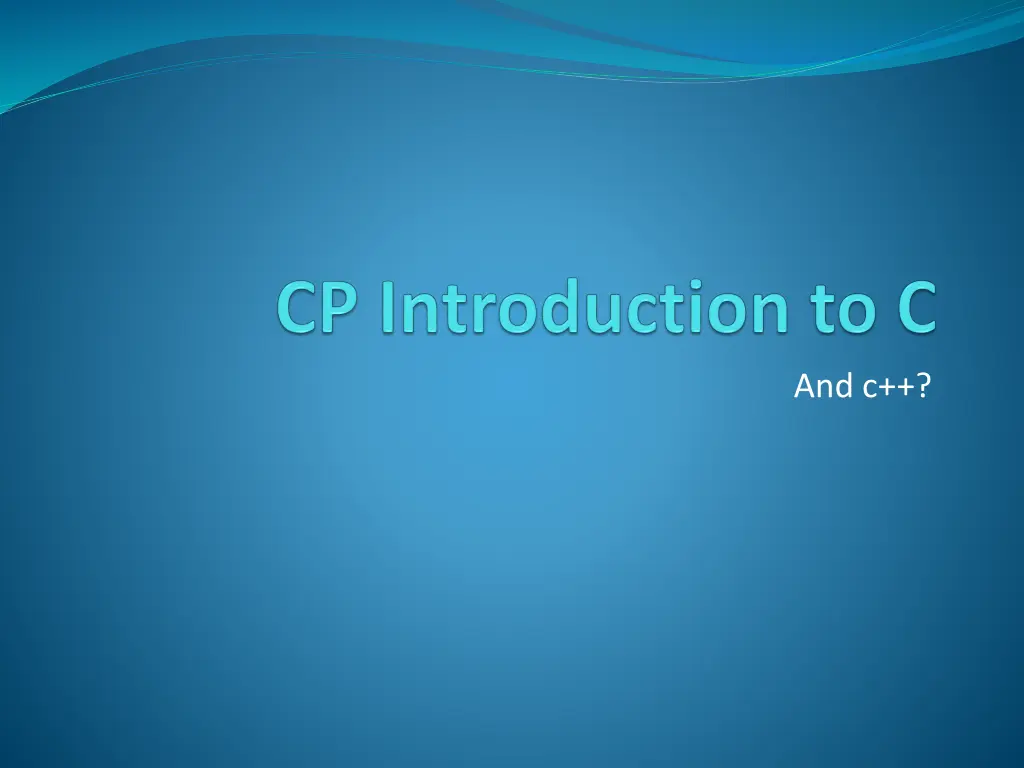and c