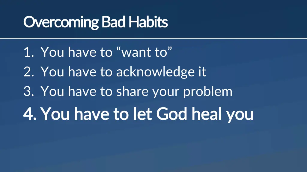 overcoming bad habits overcoming bad habits 3