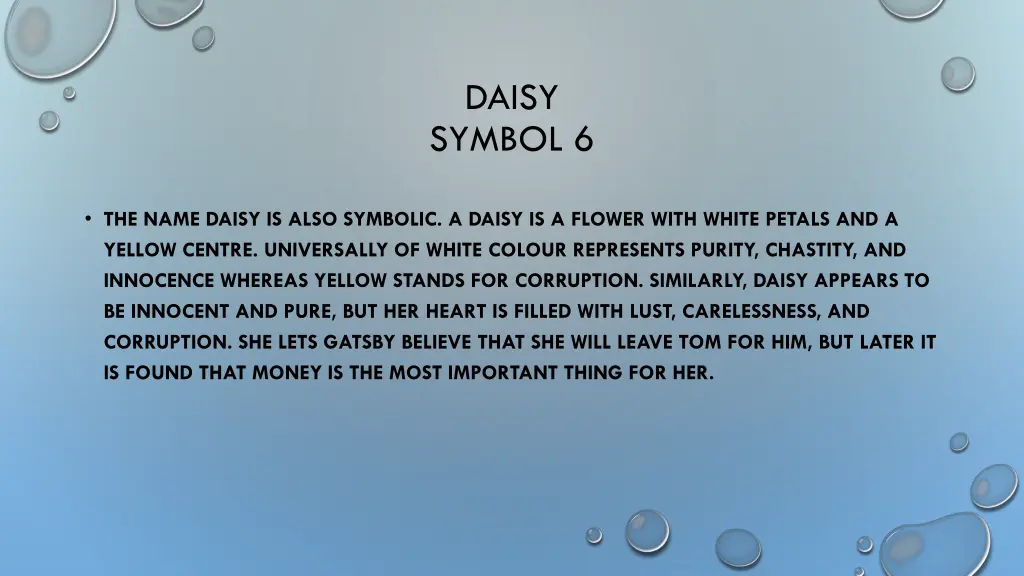 daisy symbol 6
