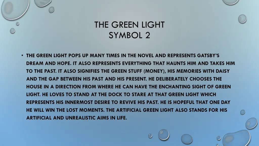 the green light symbol 2