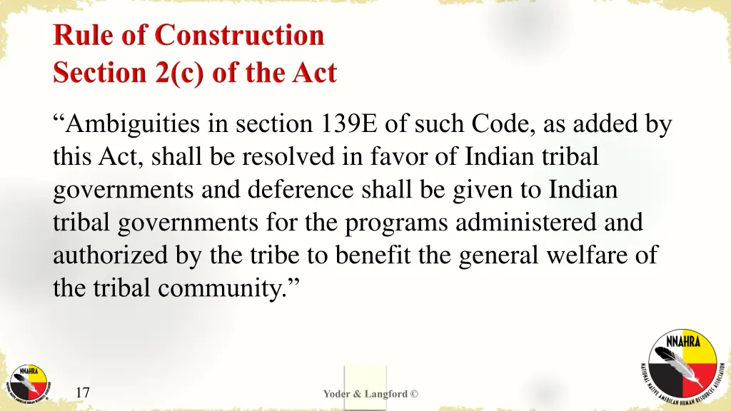 ambiguities in section 139e of such code as added