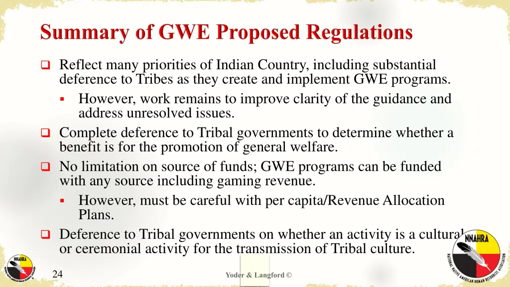 reflect many priorities of indian country