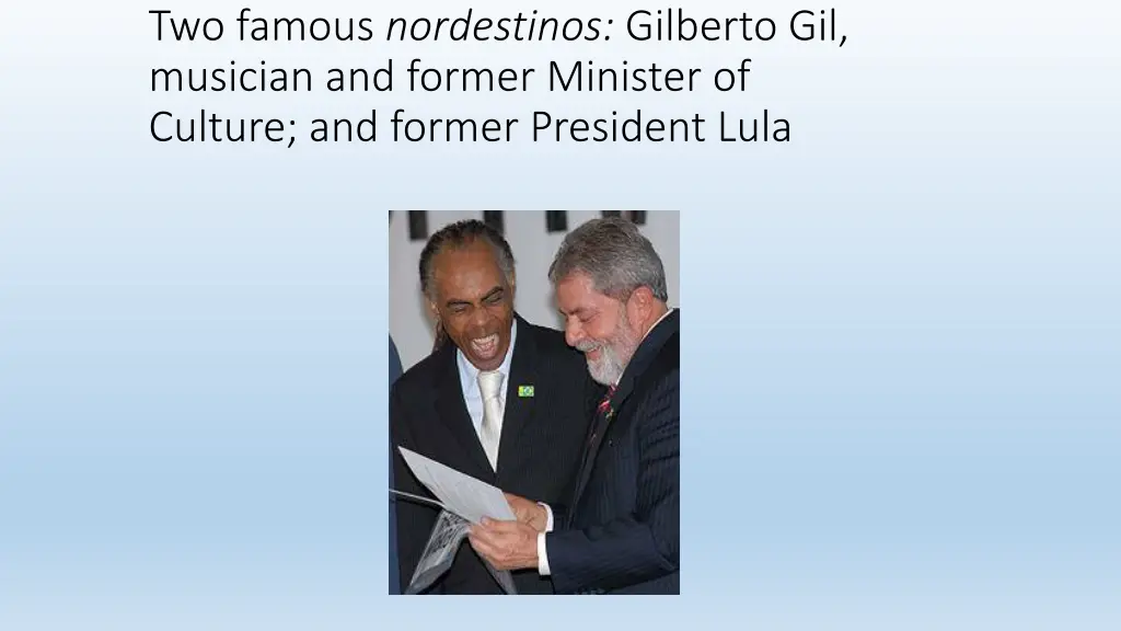 two famous nordestinos gilberto gil musician