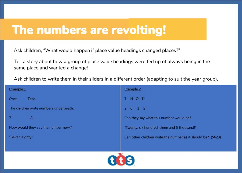 the numbers are revolting the numbers