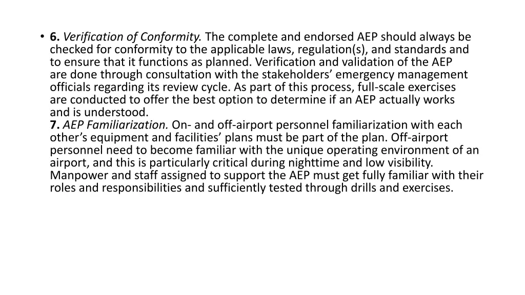 6 verification of conformity the complete