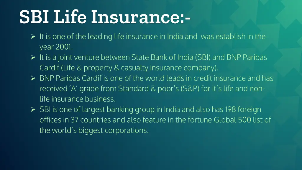 sbi life insurance it is one of the leading life