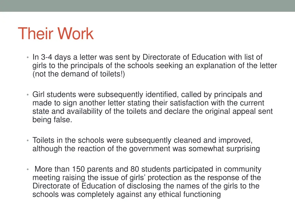 their work 7