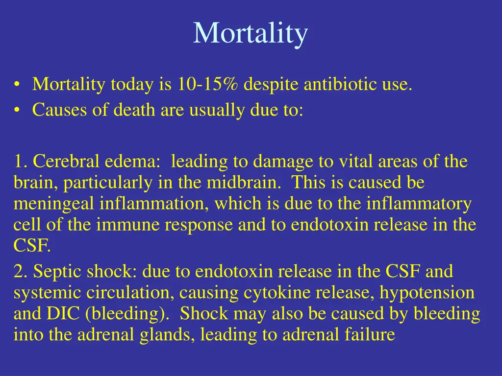 mortality