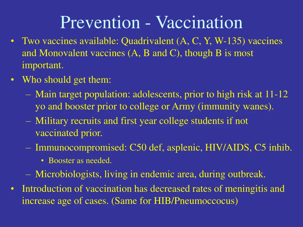prevention vaccination two vaccines available