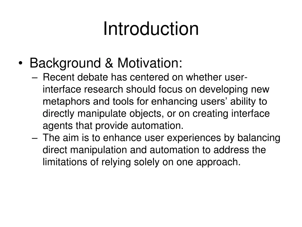 introduction