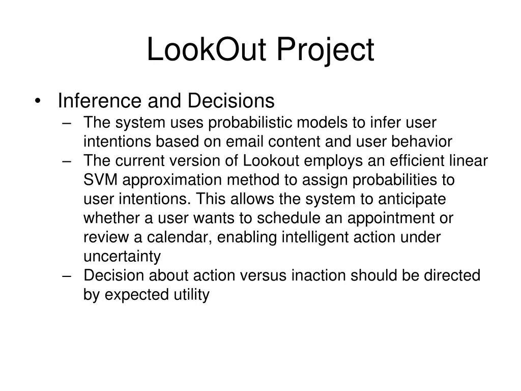 lookout project 4