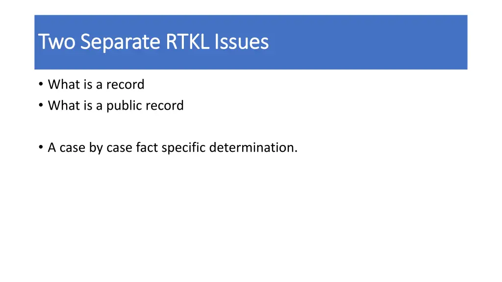 two separate rtkl issues two separate rtkl issues