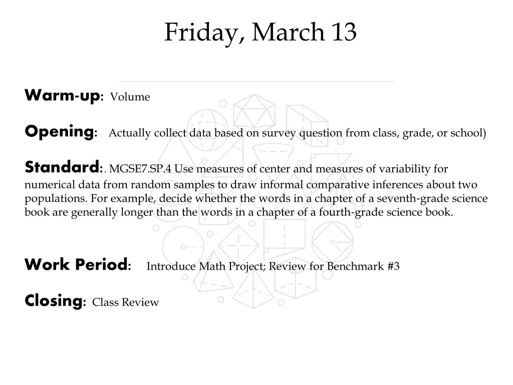 friday march 13