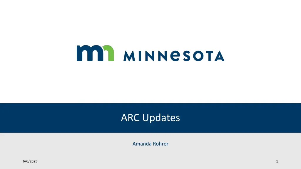 arc updates