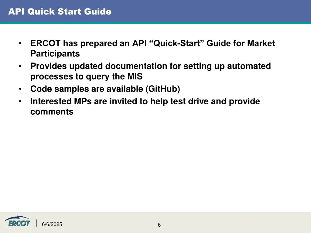 api quick start guide