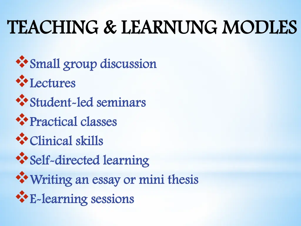teaching learnung modles teaching learnung modles