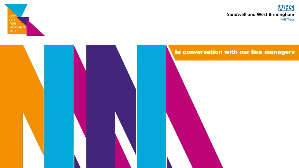 in conversation with our line managers