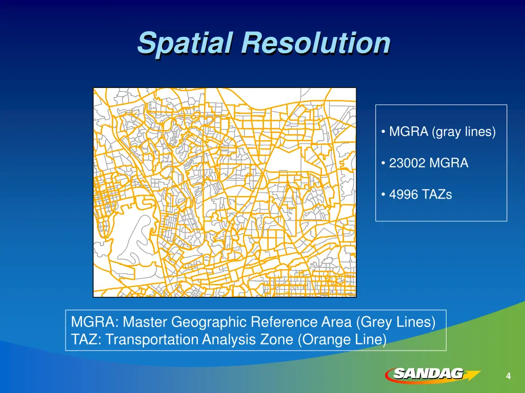 spatial resolution