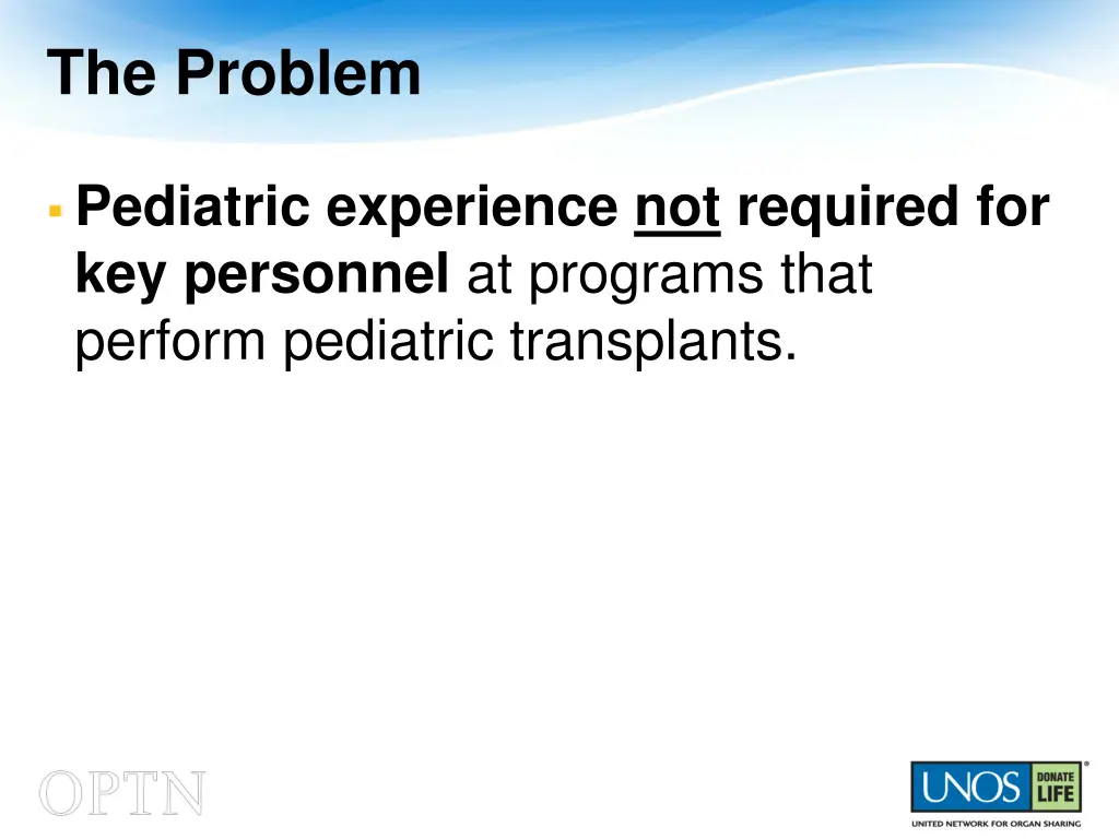 the problem