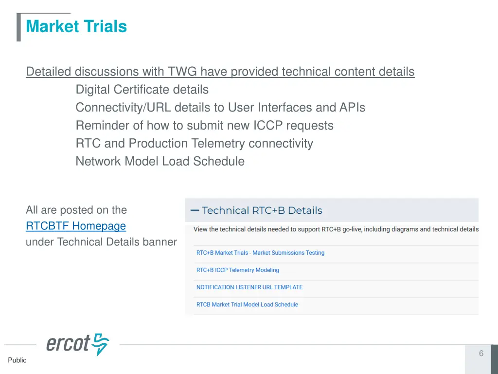 market trials 1