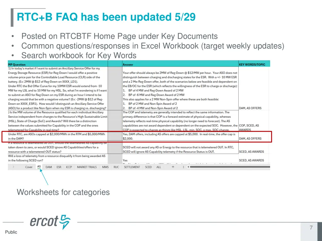 rtc b faq has been updated 5 29