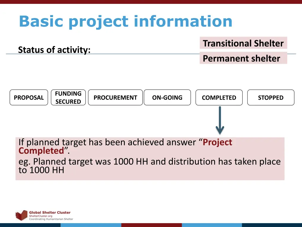 basic project information 8