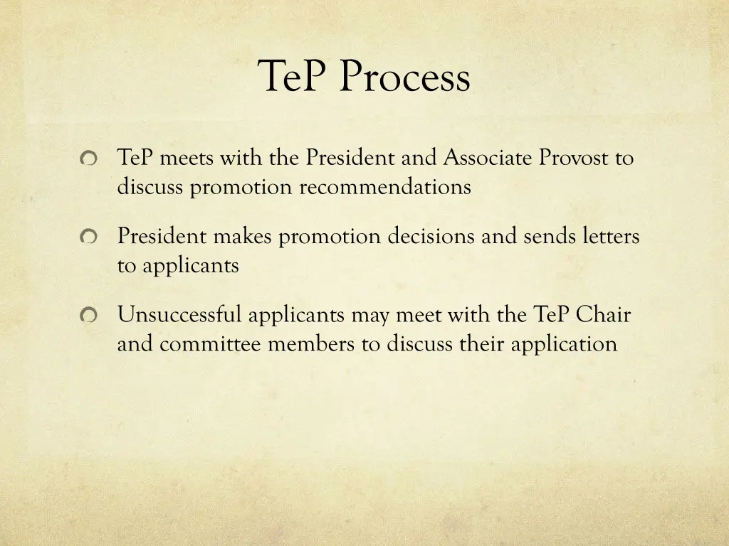 tep process 6