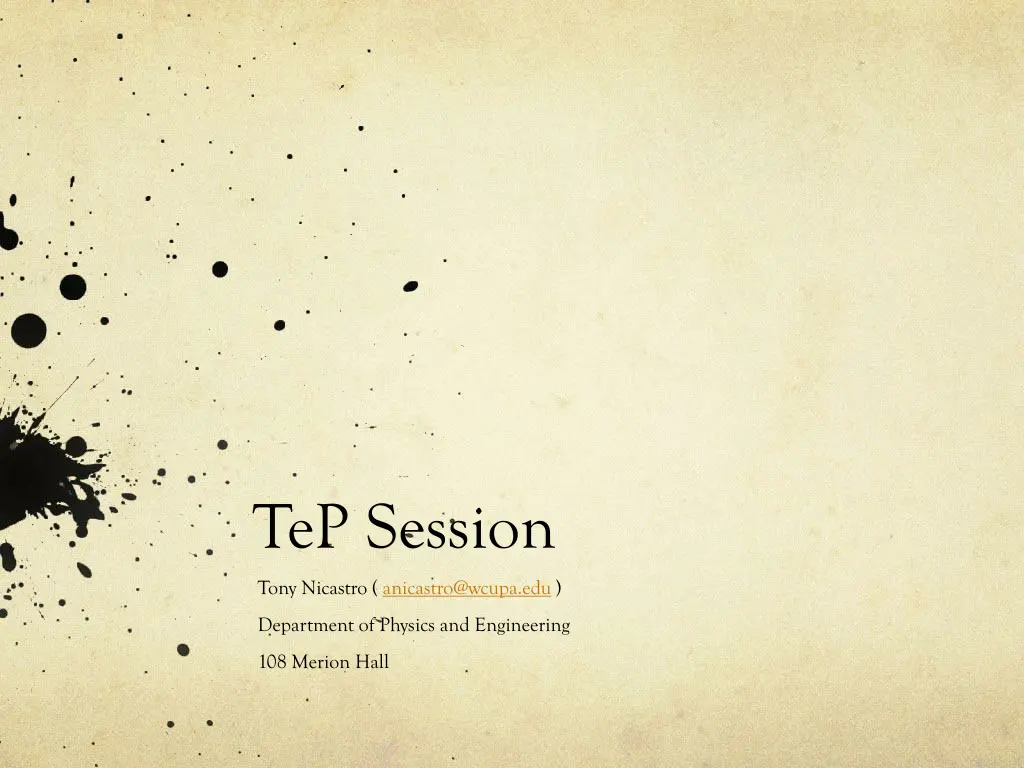 tep session