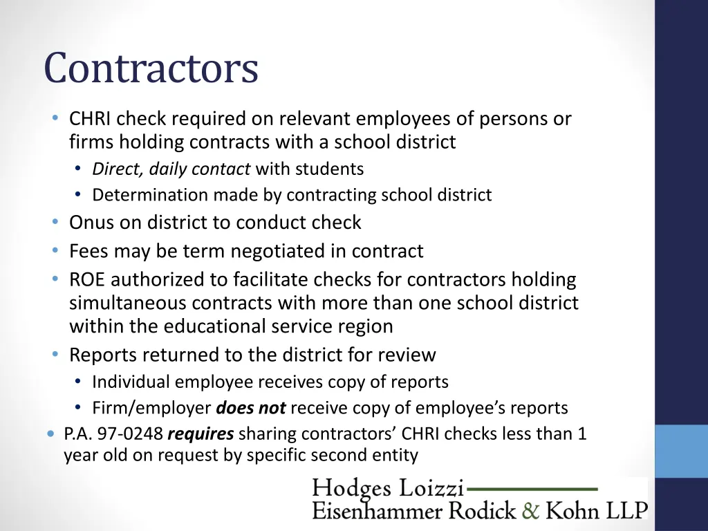 contractors
