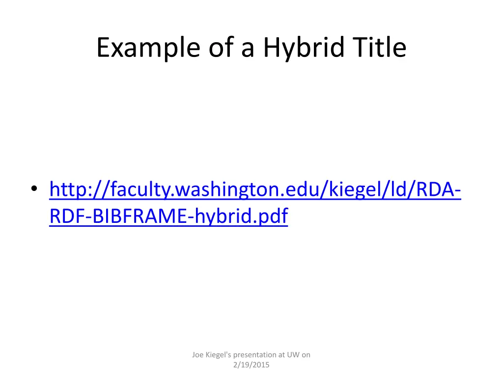 example of a hybrid title