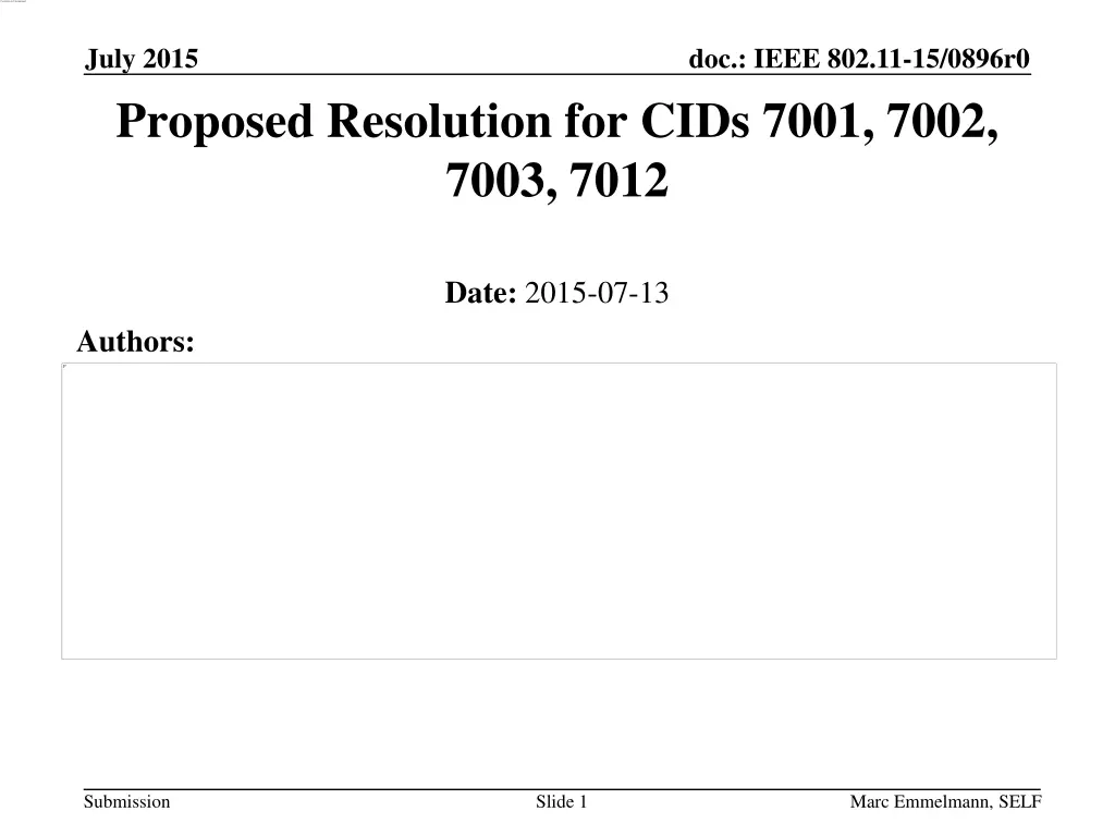 july 2015 proposed resolution for cids 7001 7002