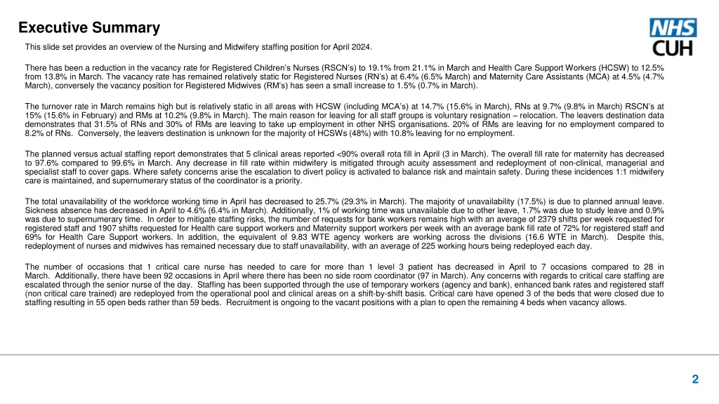 executive summary