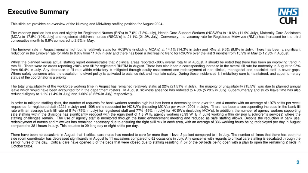 executive summary