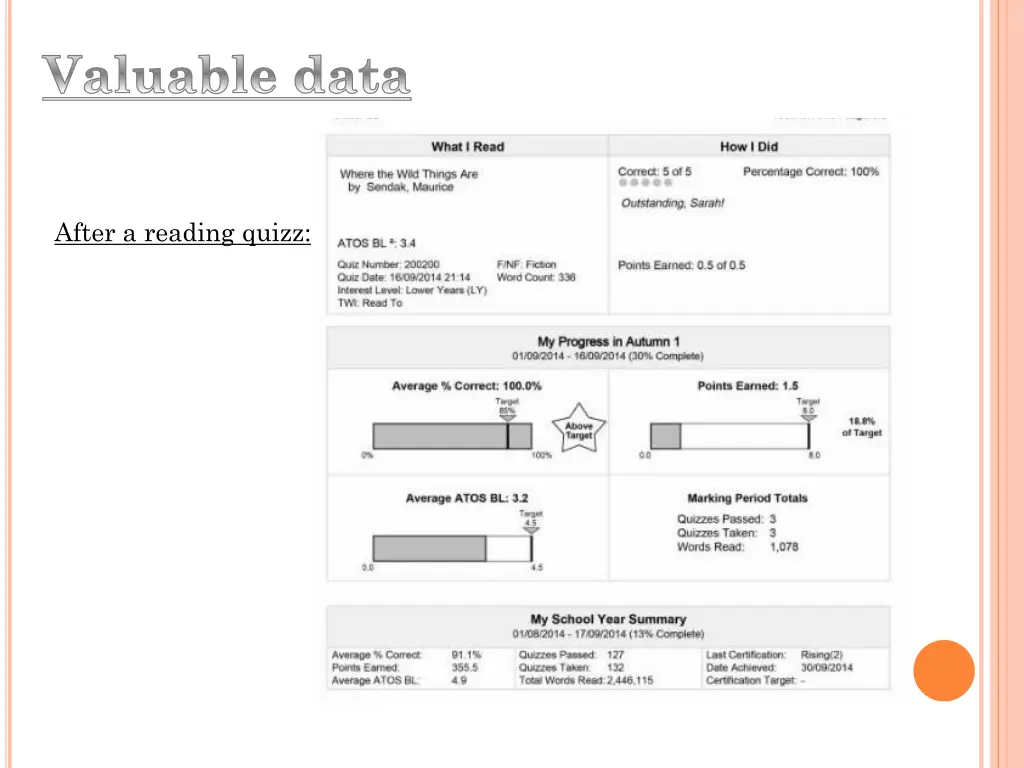 valuable data 1