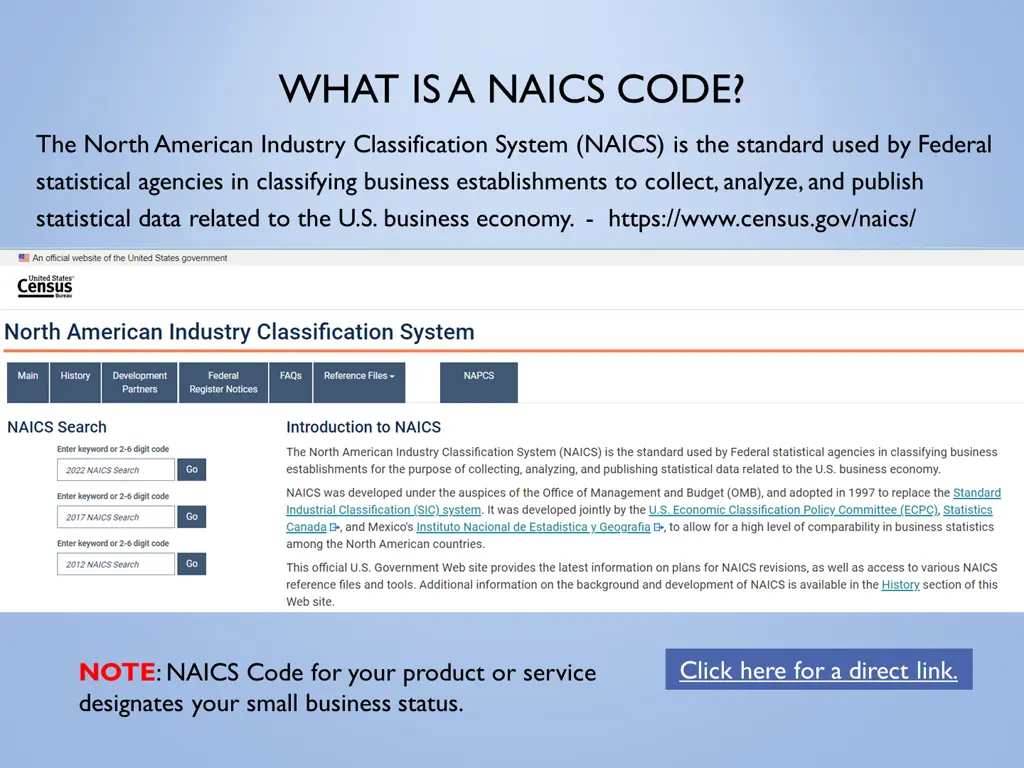 what is a naics code