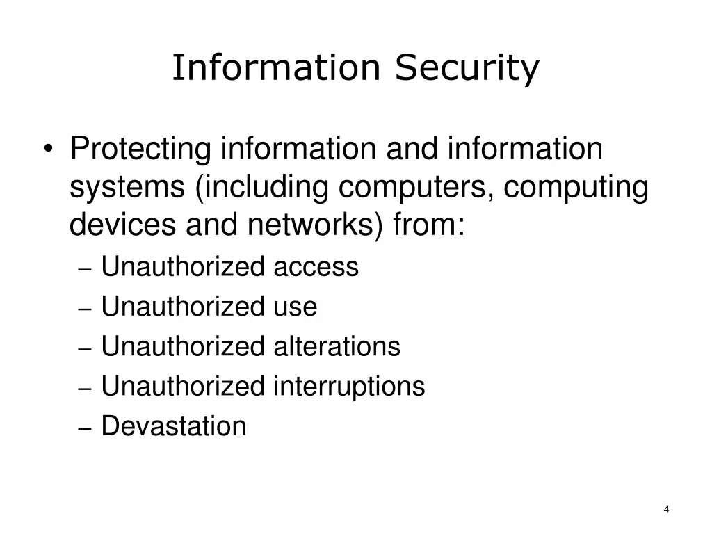information security