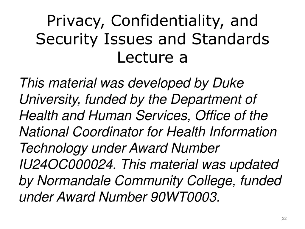 privacy confidentiality and security issues 3