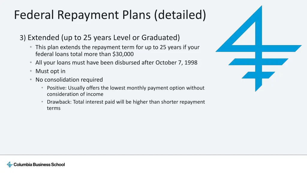 federal repayment plans detailed 1