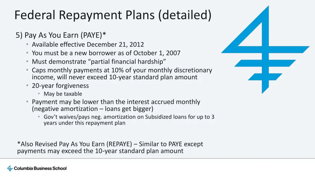 federal repayment plans detailed 3