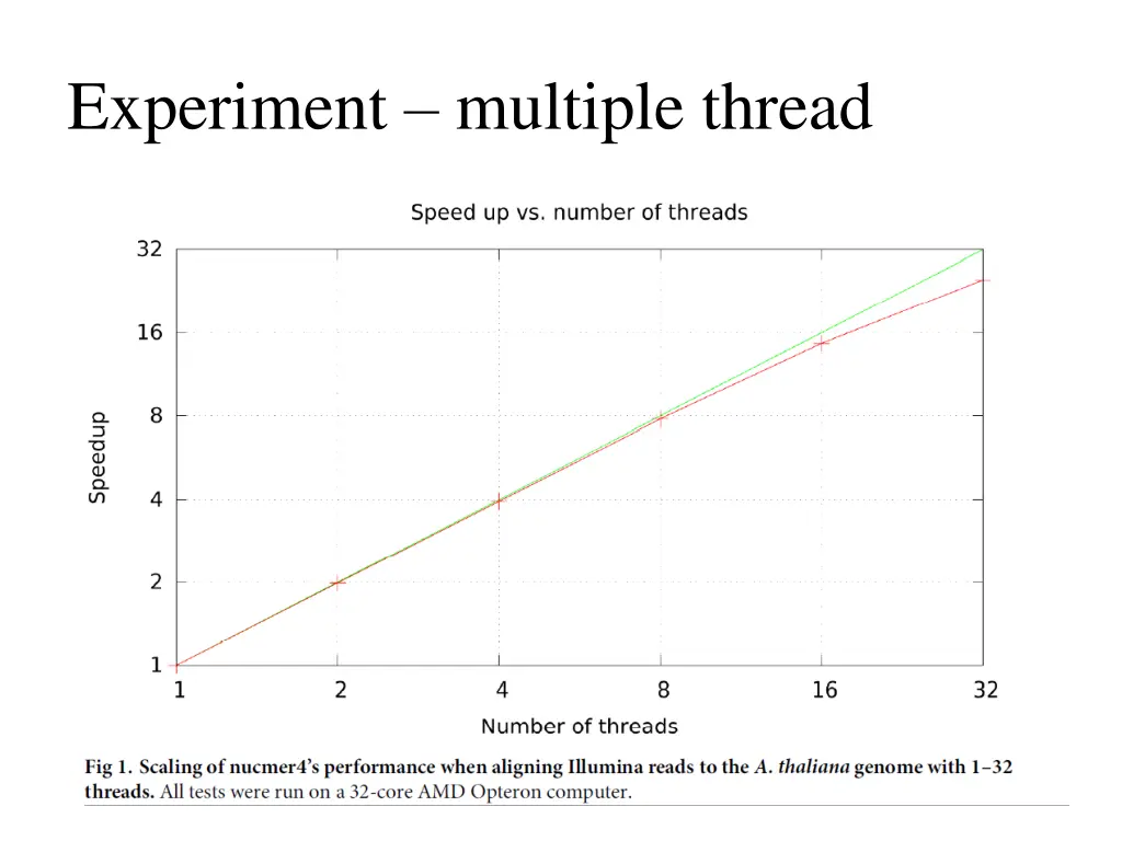 experiment multiple thread