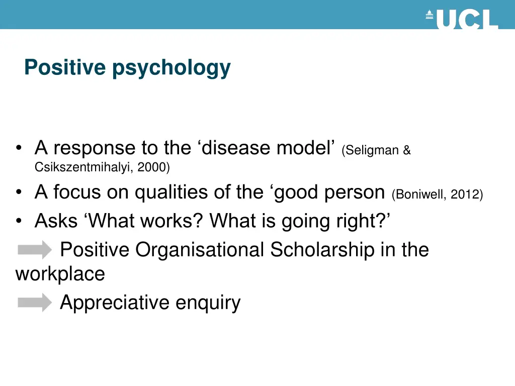 positive psychology