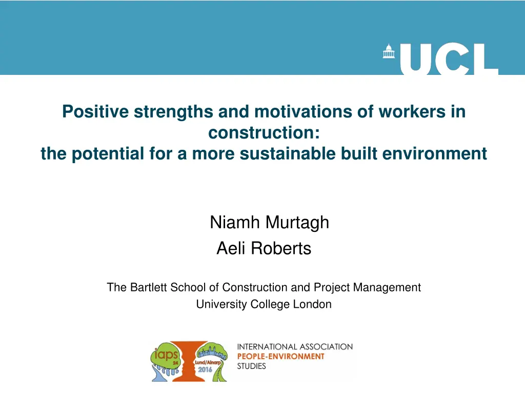 positive strengths and motivations of workers