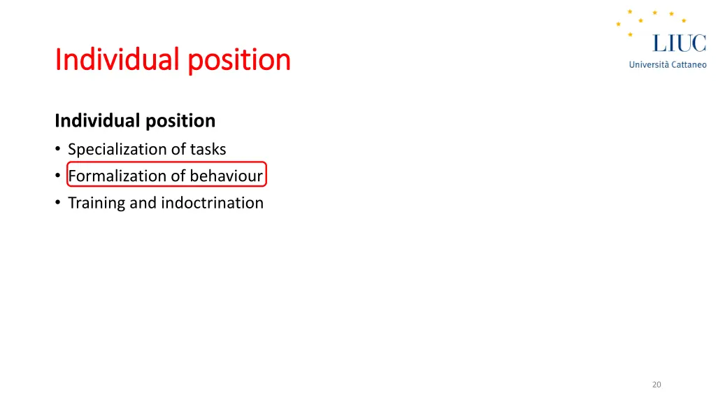 individual individual position 1