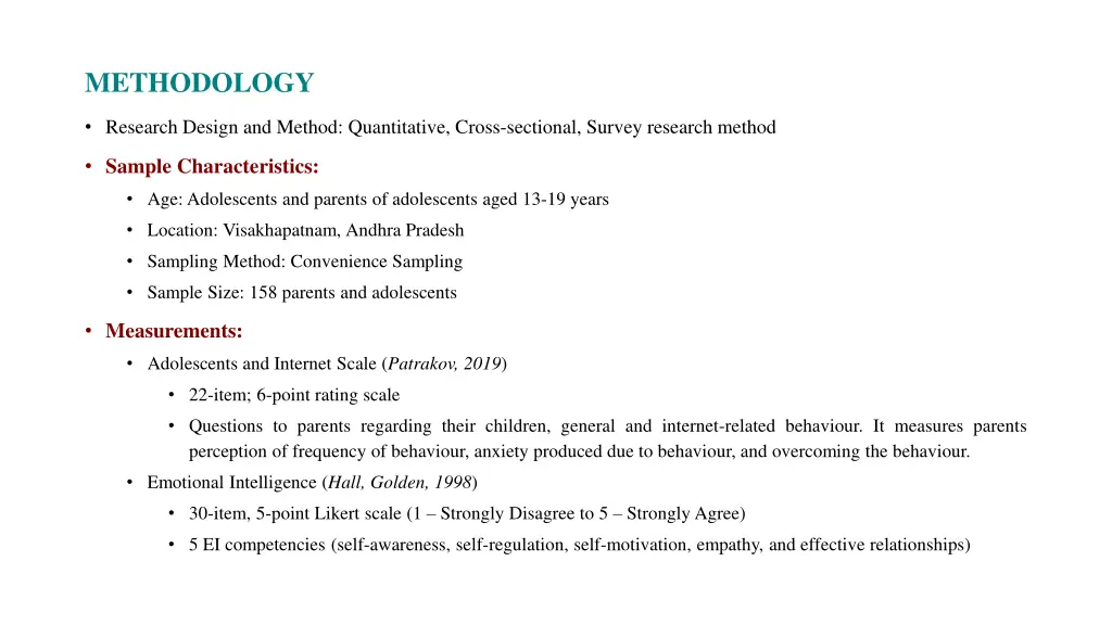 methodology