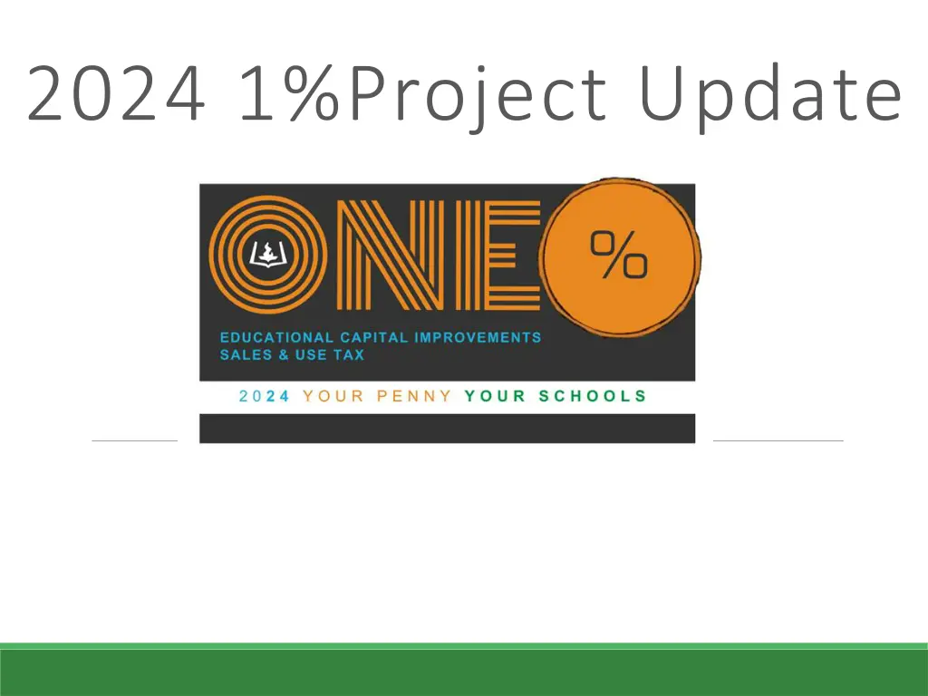2024 1 project update