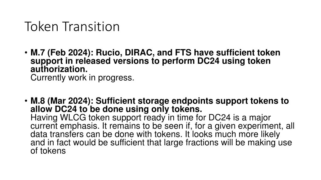 token transition 2