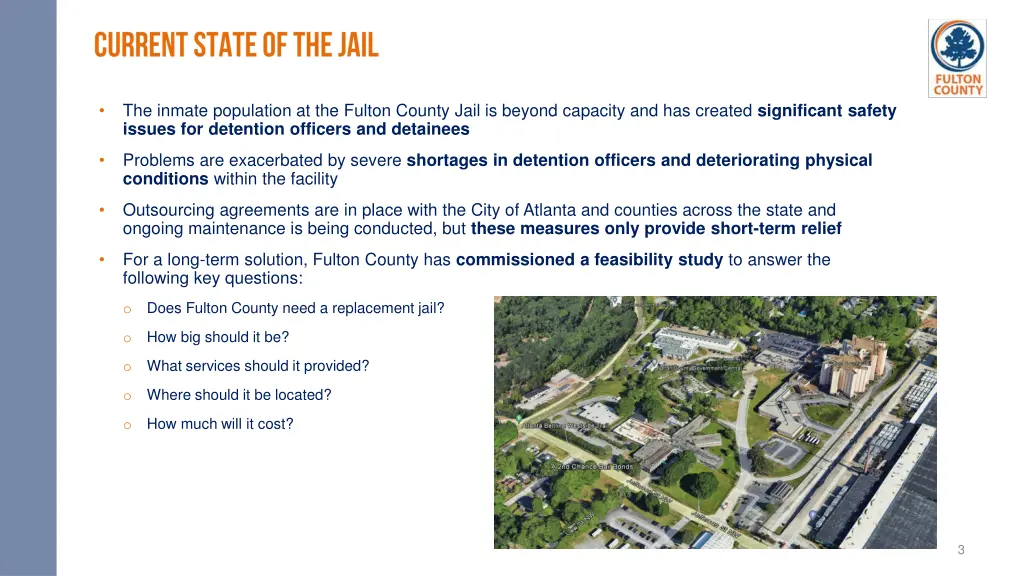 the inmate population at the fulton county jail