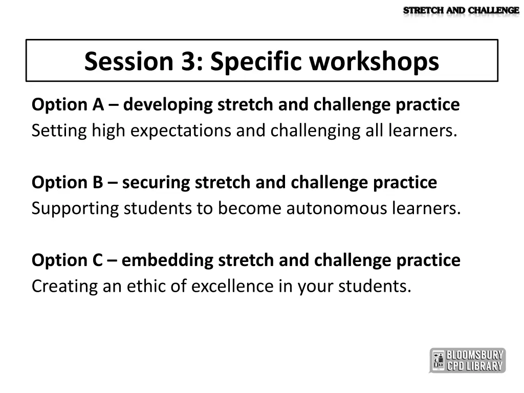 stretch and challenge 5