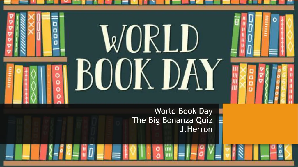 world book day the big bonanza quiz